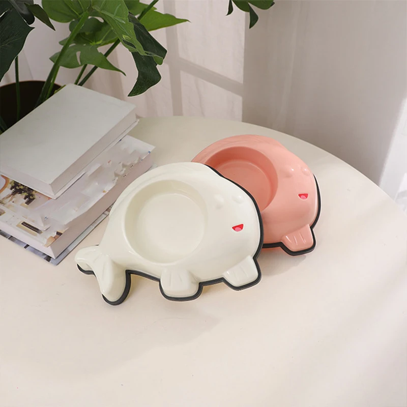 Миска для кошек с широко открытым ртом питьевая чаша конфетного цвета кормушка