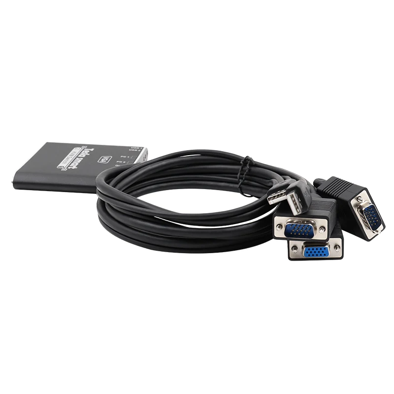

Tesla smart 2Port кабель USB VGA KVM Switch