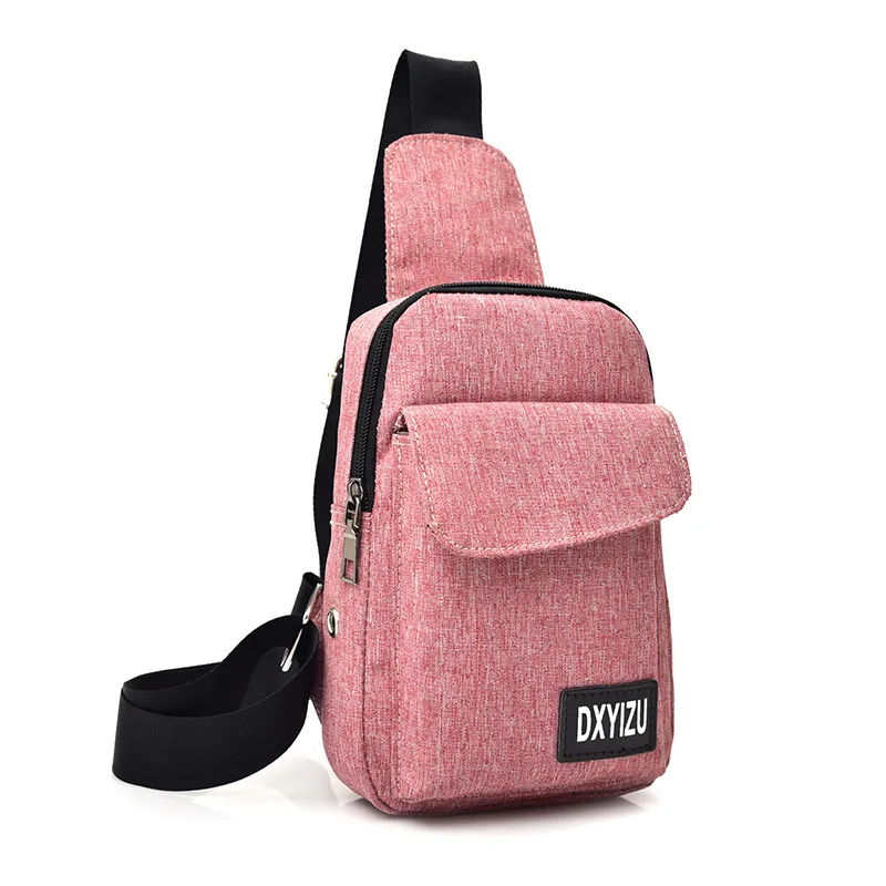 Sling Bags for Women Casual Canvas Chest Bag Multifunctional Small Female Messenger Crossbody Fashion Shoulder |