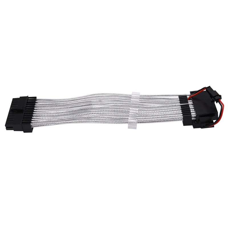 24Pin Neon Line 24 Pin Power RGB PSU PC Motherboard Extension Adapter Cable for | Компьютеры и офис