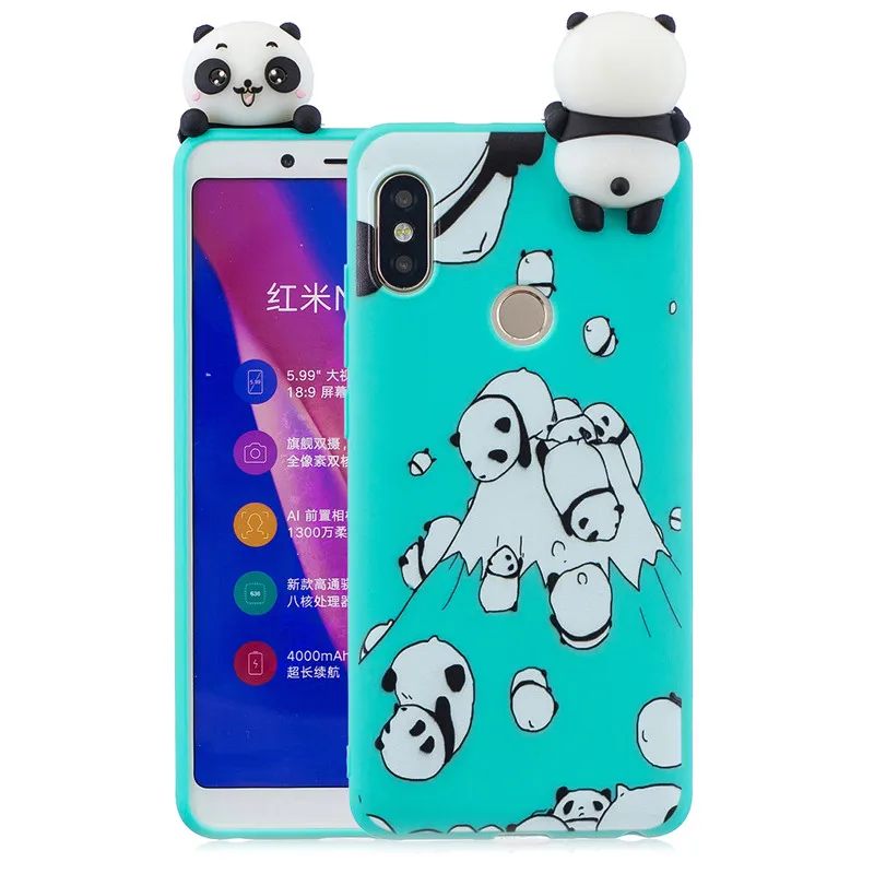 N 3D, панда, единорог, "Кролик", "Кошка чехол для Xiaomi Mi8 A1 A2 Lite Redmi 8 7 6 7A 8A 4X Note 8T Note 8 iPhone 7 6 Plus 5 iPad Pro 5A Redmi 5 Plus S2 чехол - Цвет: N