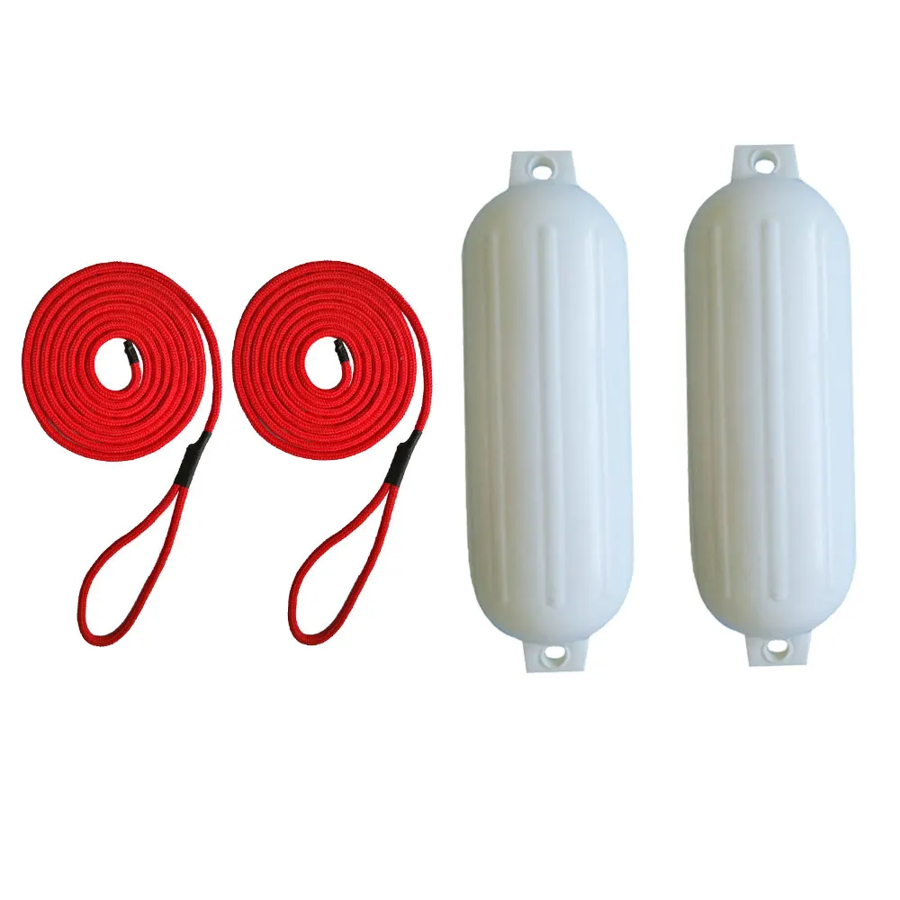 2 упаковки виниловая лодка с защитой от УФ лучей Ребристое крыло 15 футов док