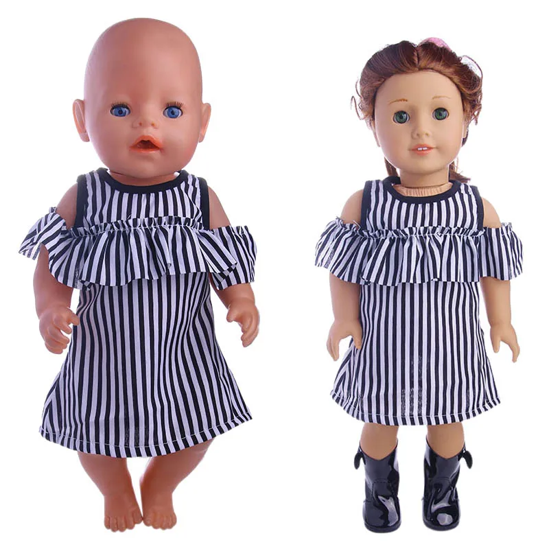 

Одежда для 18-дюймовых американских кукол и 43 см кукол для новорожденных