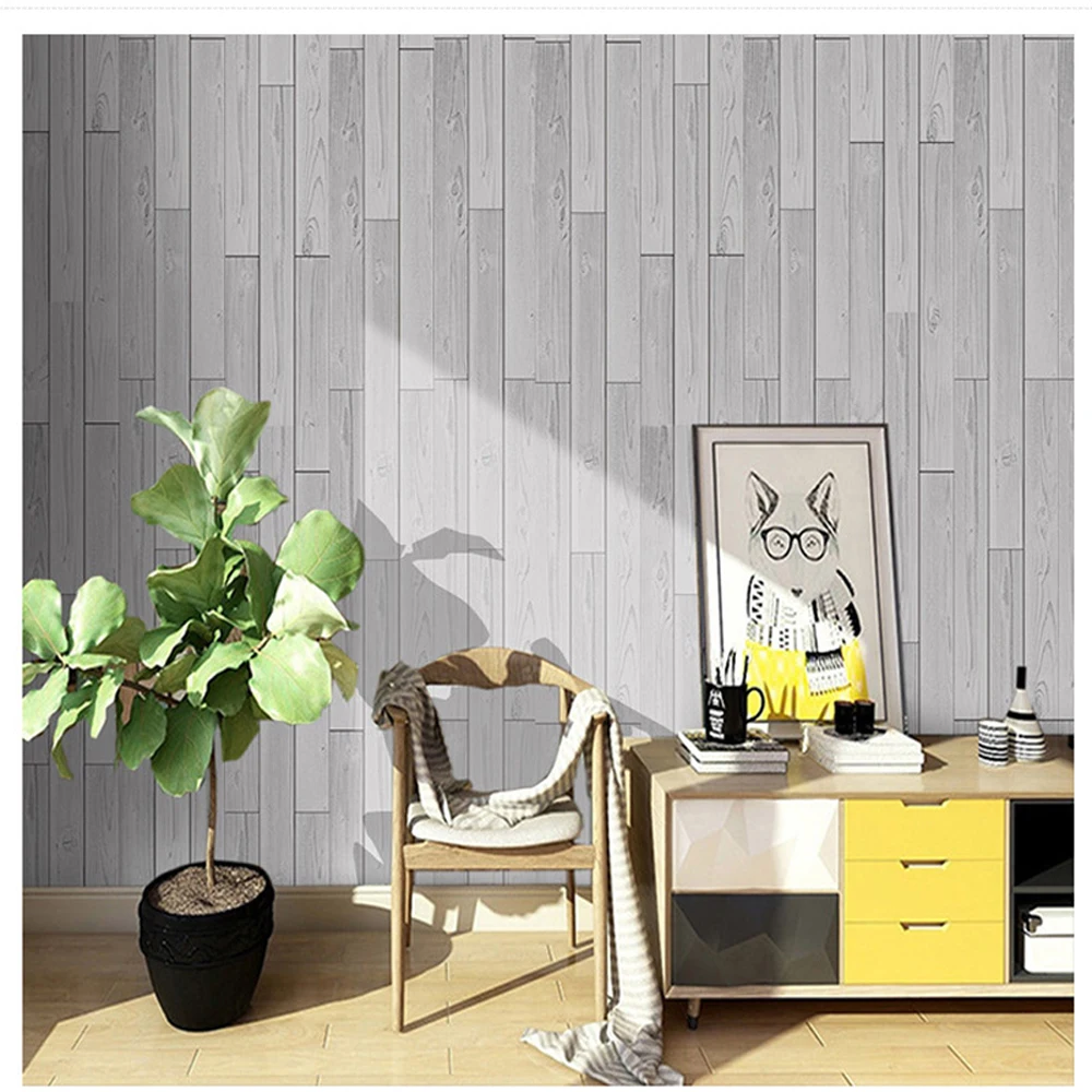 

3 м под дерево наклейки на стену Бумага для стен декор тиснением 3D стены Бумага в рулонах для Спальня гостиная диван ТВ фон