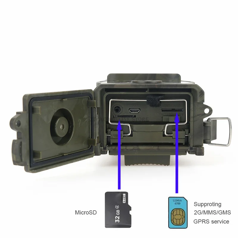 Skatolly HC300M ночного видения инфракрасная охотничья камера 12MP GSM охотники Скаутинг целомудрия олень ловушки для фотоаппаратов Wild Trail камера s