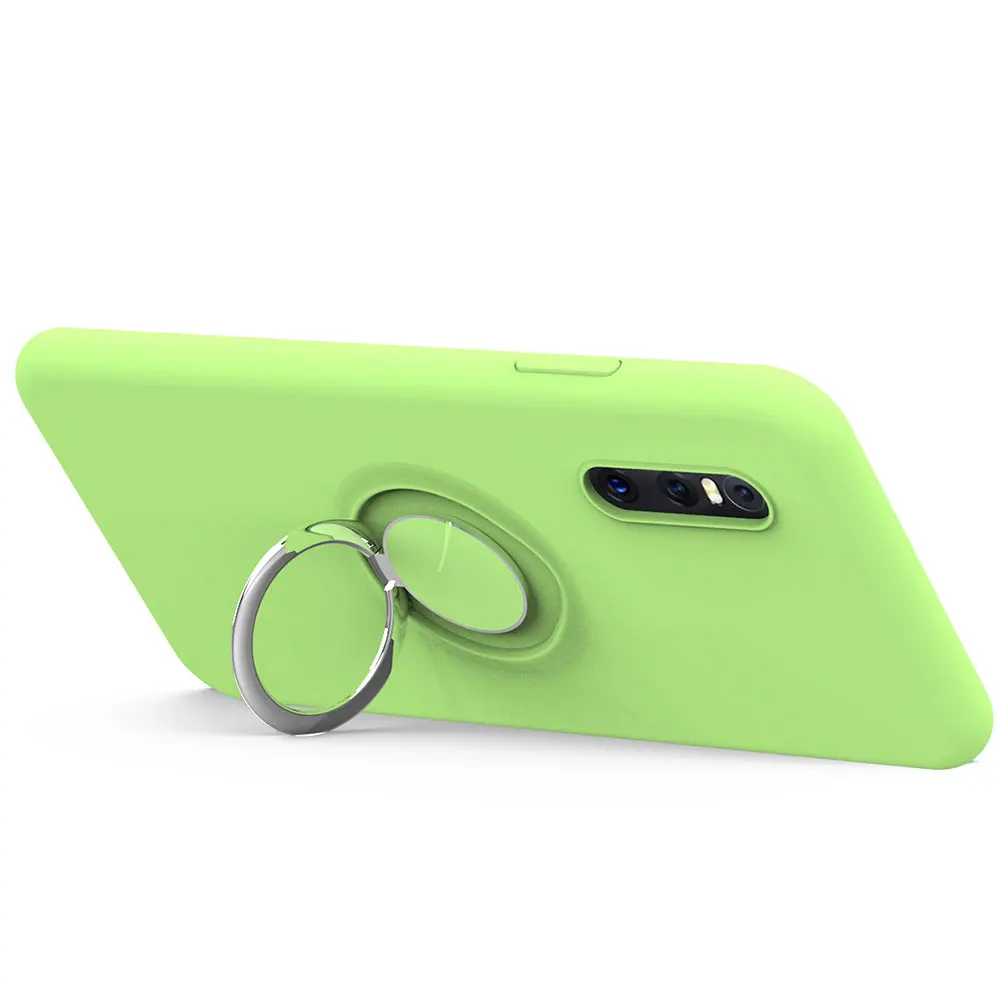KISSCASE Original Silicone Case For iPhone 7 8 6 6S Plus 11 Pro X XS MAX XR Magnetic Ring Samsung S8 S9 S10 Cover |