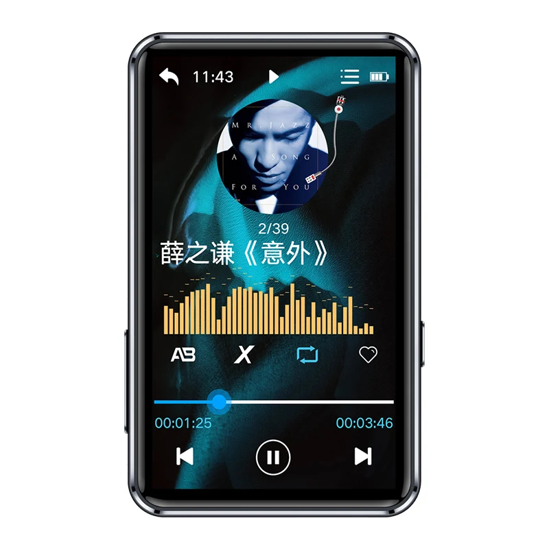Mp3-плеер Lenovo BT5.0 3 дюйма 8 ГБ IPS LRC 1080P | Электроника
