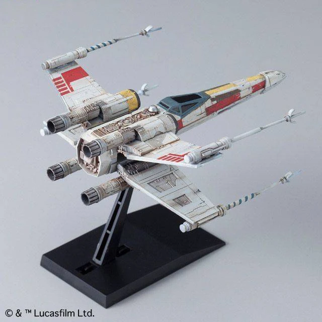 

Bandai Star Wars Japan Action Figures-Vehicle Model 002 Star Wars X-Wing Starfighter PlasticAF27 Assembly model Favorite