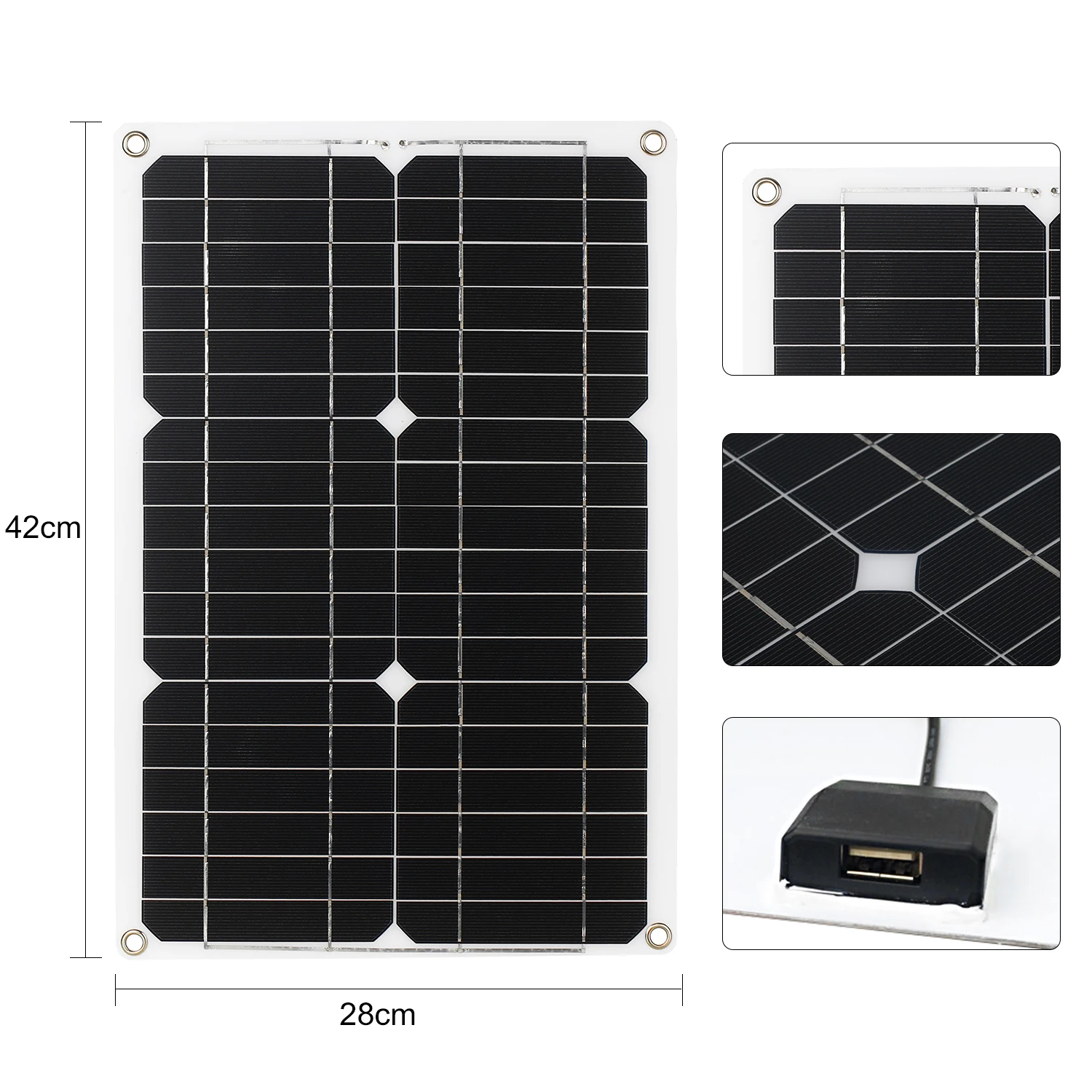 180w solar panel kit 12 usb port with 20a lcd display solar charger controller 12v outdoor protable moblie phone charger free global shipping