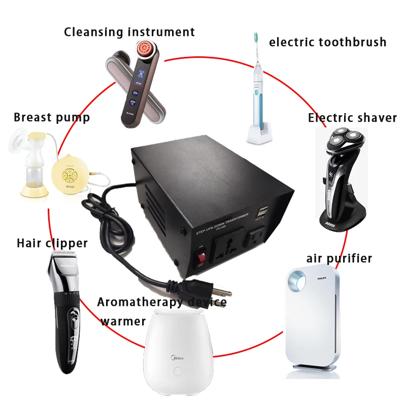 Преобразователь напряжения 500 Вт трансформатор понижающий/понижающий