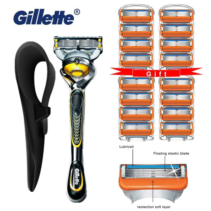 

Gillette Fusion 5 Proshield Shaver Razors Machine for Shaving Blade Straight Razor Men Manual Cassettes for Shaving Gillette