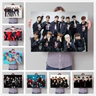 Плакат K-pop Star, Поющая и Танцующая звезда, Картина на холсте, современное художественное фото на стену, для гостиной, бара, кафе, украшение для дома