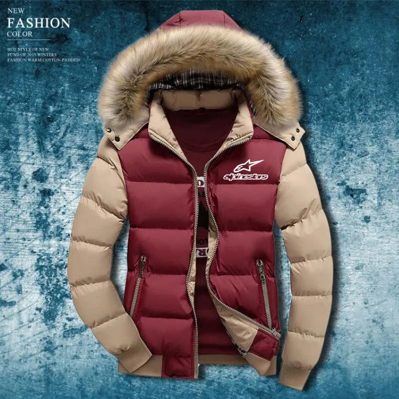Alpinestar повседневные флисовые теплые толстовки Мужская зимняя верхняя одежда