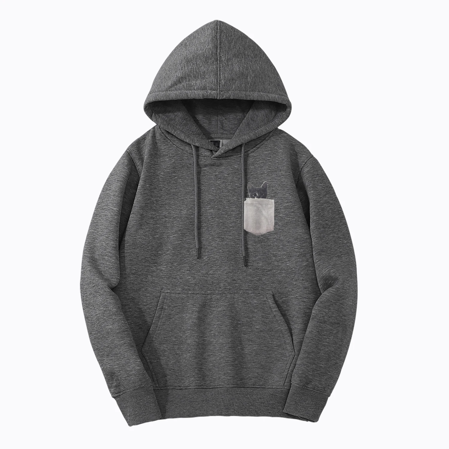 

Толстовки для мужчин 2019 милые кошки Kawaii Толстовка Модный повседневный спортивный костюм с капюшоном мужская Толстовка Harajuku толстовки хип-х...