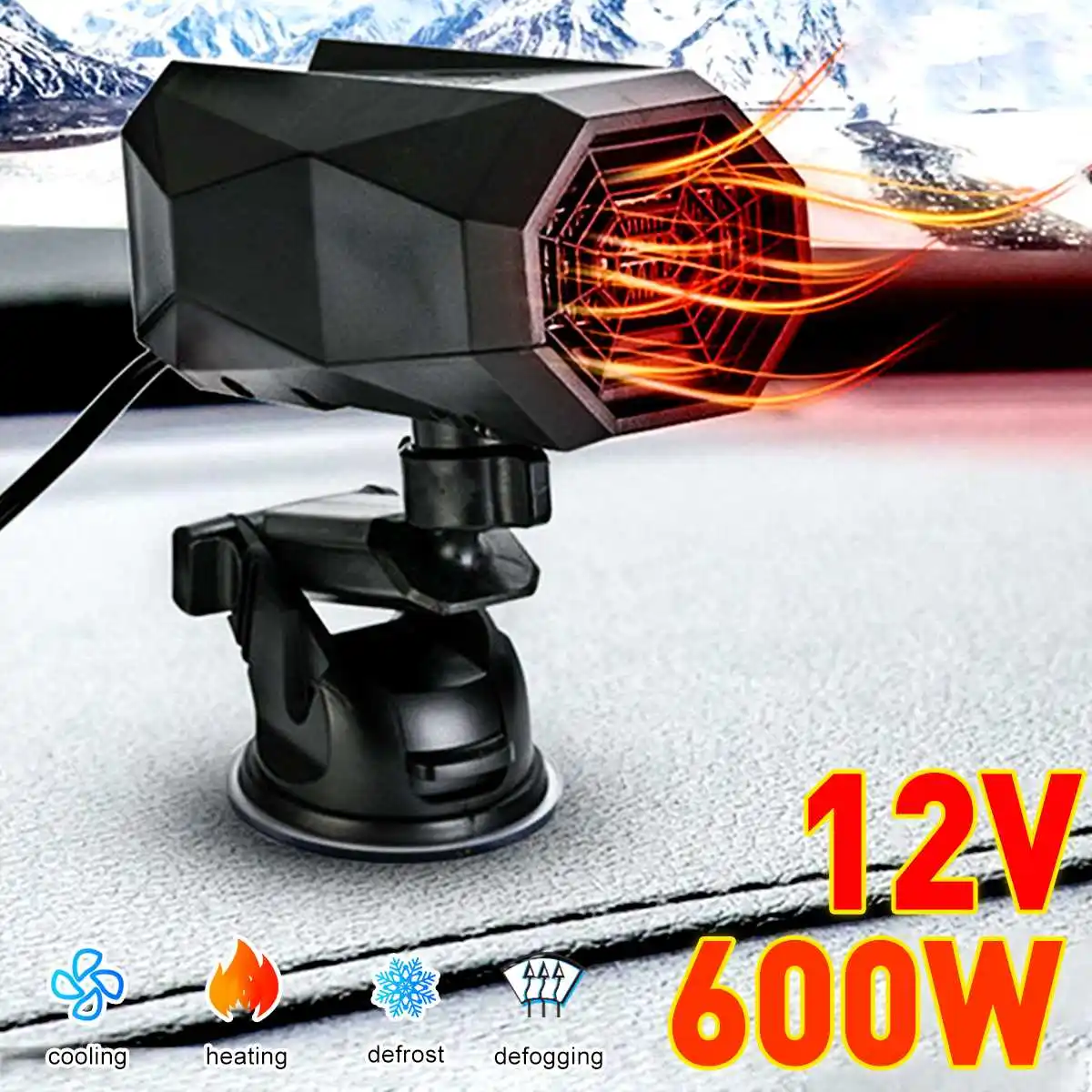 

Автомобильный обогреватель 3 в 1, 12 В/24 В, 360 Вт