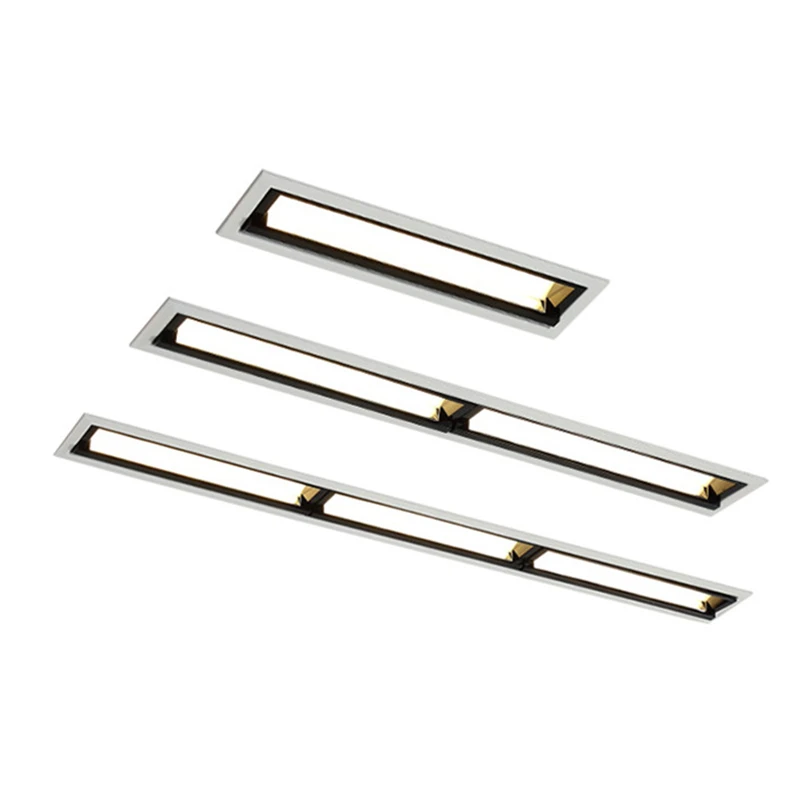 

10W 20W 30W LED Downlight Spot Light Line Light Bar Creative Linear Long Strip Living Room Corridor Recessed
