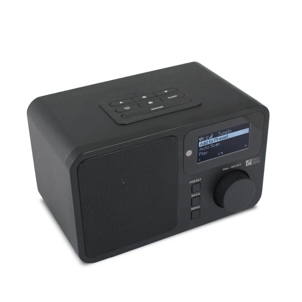 Океан цифровой интернет радио WR232 Wi-Fi беспроводной динамик с Aux-in/Line out настольного