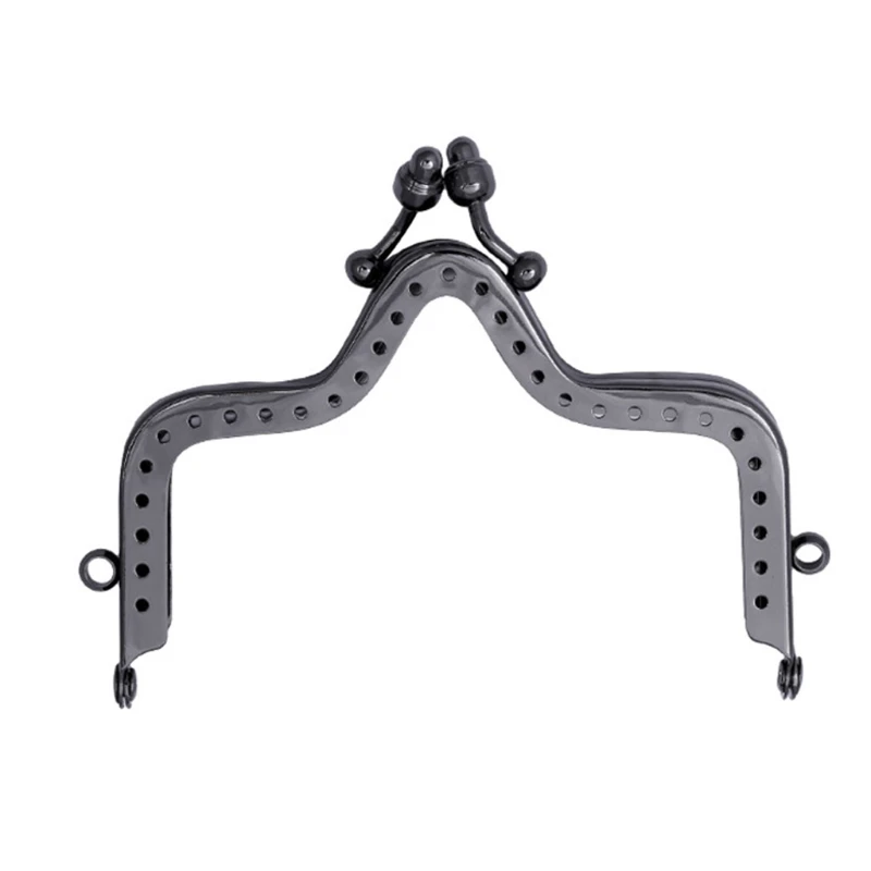 

K5DA Metal Purse Frame Star Shaped Flower Clasp Locks for DIY Coin Bags