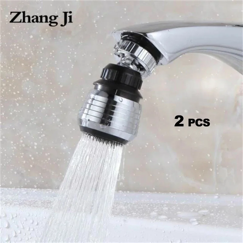 

ZhangJi Rotating Water Saving Tap Connector Dual Mode Kitchen Faucet Aerator Diffuser Bubbler Filter Shower Head Nozzle
