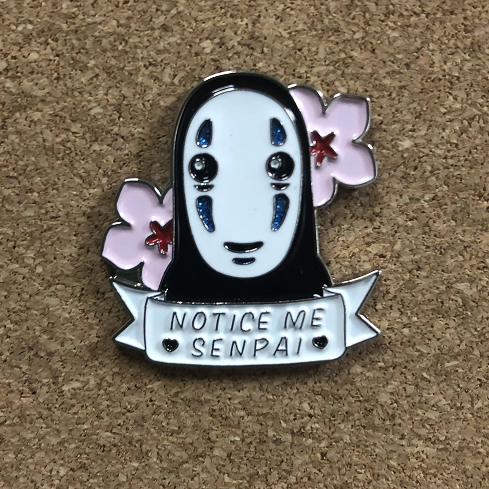 

Enamel Pin Japanese Anime Lapel Pins New Year Gift Manga Briefcase Badges on Backpack Brooch for Clothes Cute Women's Brooch