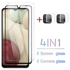 Чехол для Samsung Galaxy A12 Защитная пленка для объектива задней камеры на Galaxy A12 закаленное стекло для Samsun Galaxi A 12 защитное стекло