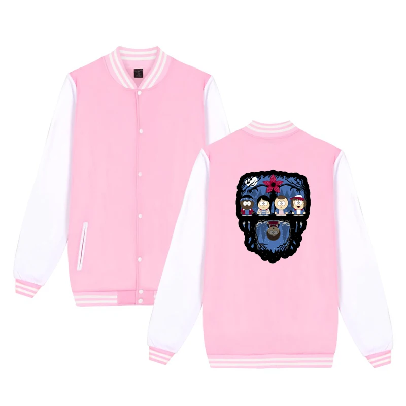 baseball jacket 13 Г. Странные вещи, куртки светящиеся для мальчиков и девочек ясельного возраста, одежда детская бейсбольная куртка, толстовки детские зимние теплые топы для малышей - Цвет: baseball jacket 13