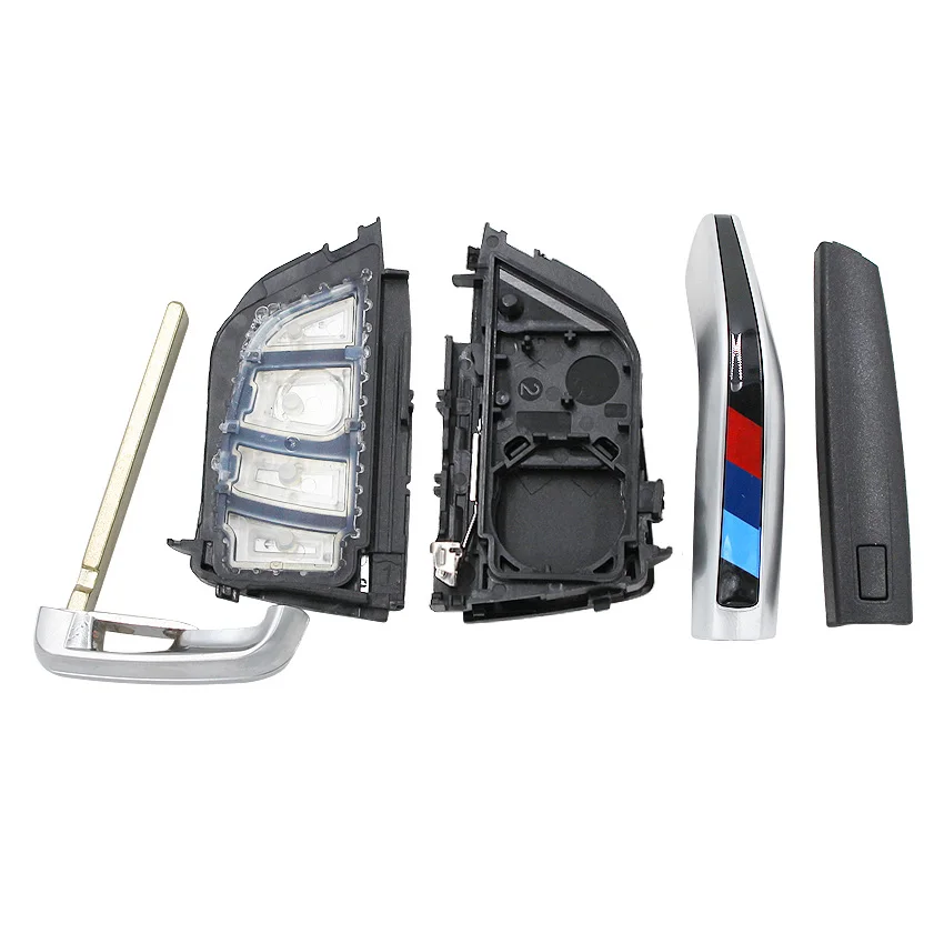 Новый запасной дистанционный смарт ключ брелок чехол 3 + 1 кнопка для BMW F 2 4 5 6 серии