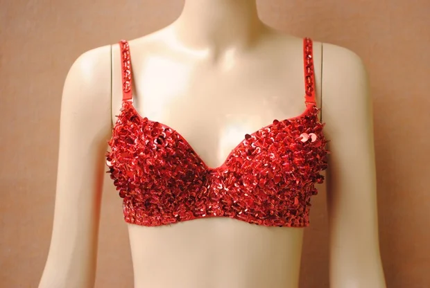 Блёстки бюстгальтер сексуальный женский певец камень блестки синие розы бусины