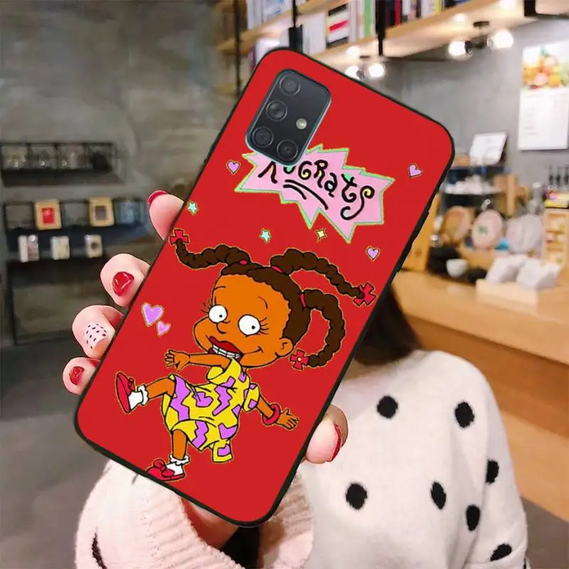 HPCHCJHM мультфильм Амин Девушка Bling милый чехол для телефона Samsung A10 A20 A30 A40 A50 A70 A80 A71 A51