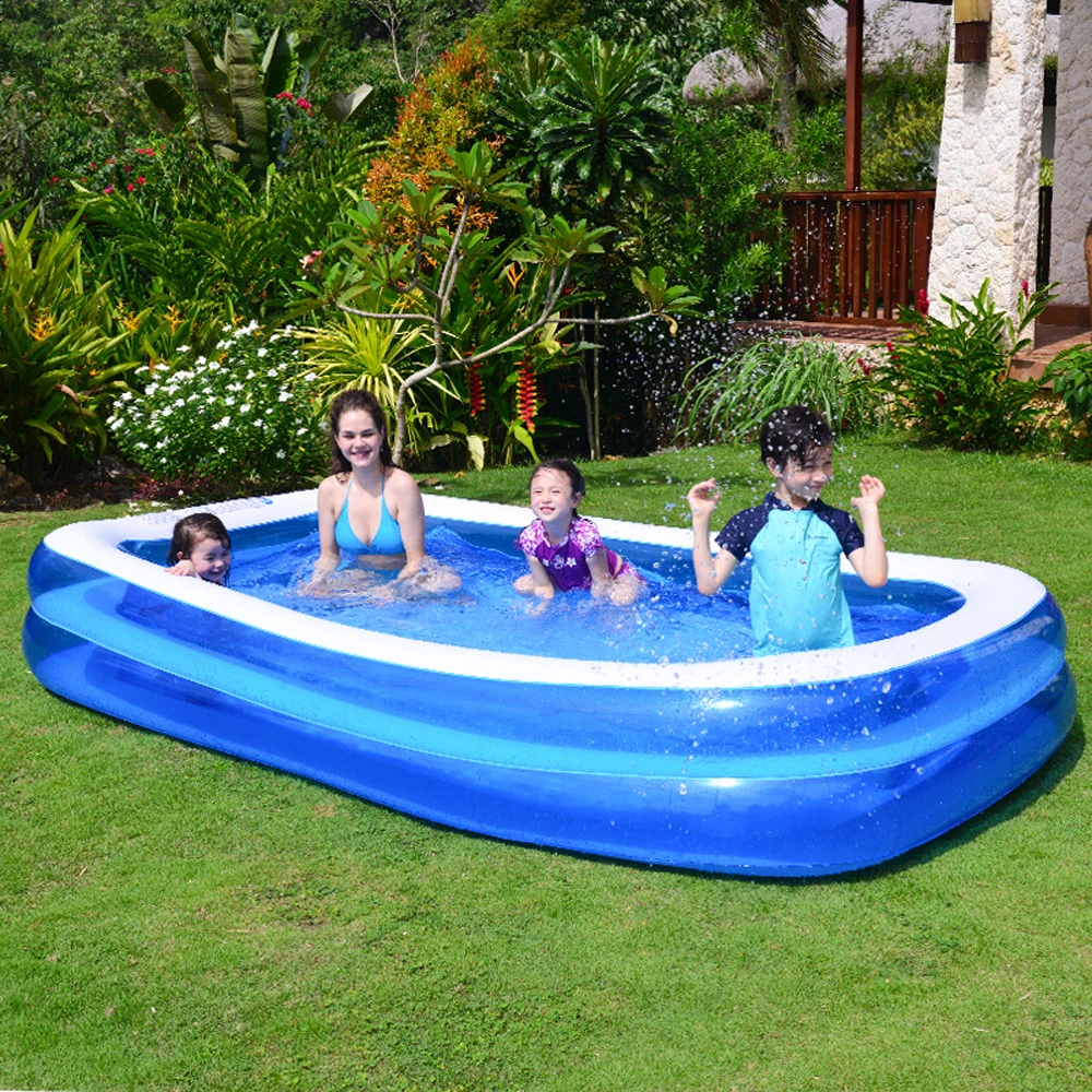 

Baby Inflatable Swimming Pool Adults Inflatable Summer Cool Bathtub Kids Garden Water Playing piscinas grandes para familia