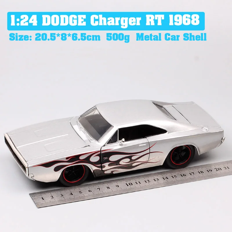 DODGE Charger RT 1 24 Jada Mitsubishi Eclipse Тойота Супра DODGE зарядное устройство Nissan Ripsaw гусеничный Lykan Diecasts& Vehicles Модель Масштаб игрушечный автомобиль дети - Цвет: DODGE Charger RT