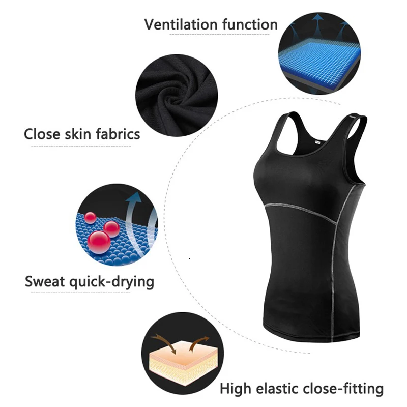 Комплект для йоги без рукавов Женский спортивный жилет бега и фитнеса + штаны