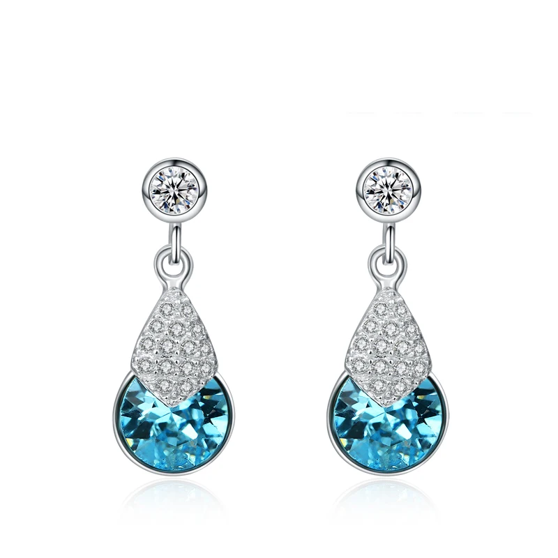 

Женские серьги-гвоздики из серебра 925 пробы с фианитами