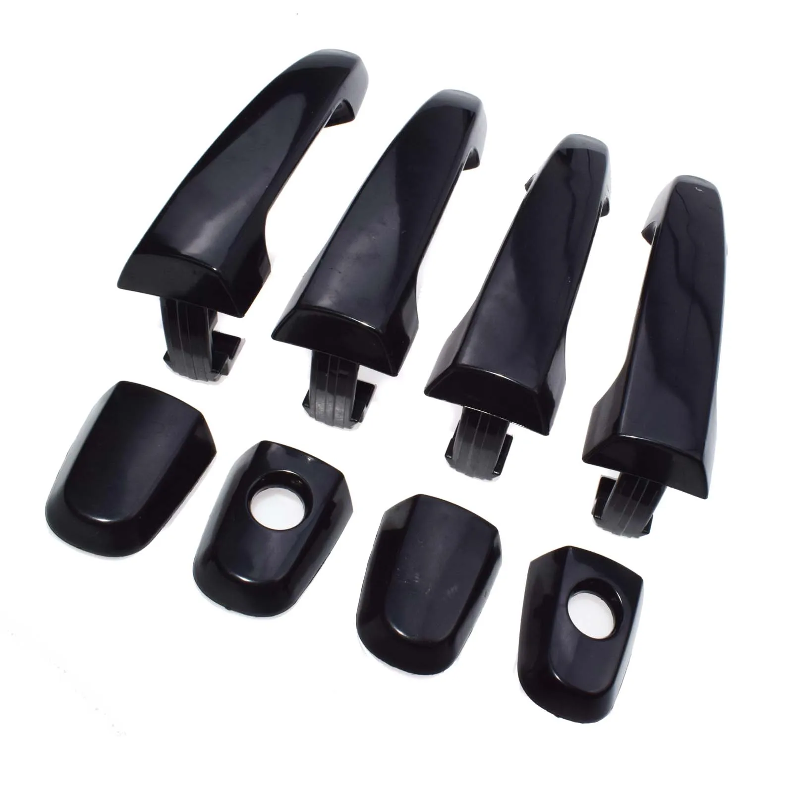 Автомобильная черная Наружная ручка WOLFIGO для Scion xA xB xD tC Toyota Camry Yaris Corolla Prius RAV4 Pontiac
