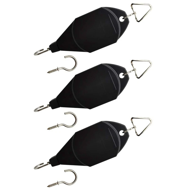 

3 шт./упаковка, регулируемые шкивы для корзин и кормушек для птиц