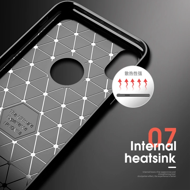 Carbon fiber Cover Shockproof Phone Case For Xiaomi 5 6 Plus Mi 4S 5S 5C Redmi Pro Note3 4A NOTE4 Note8 4X |