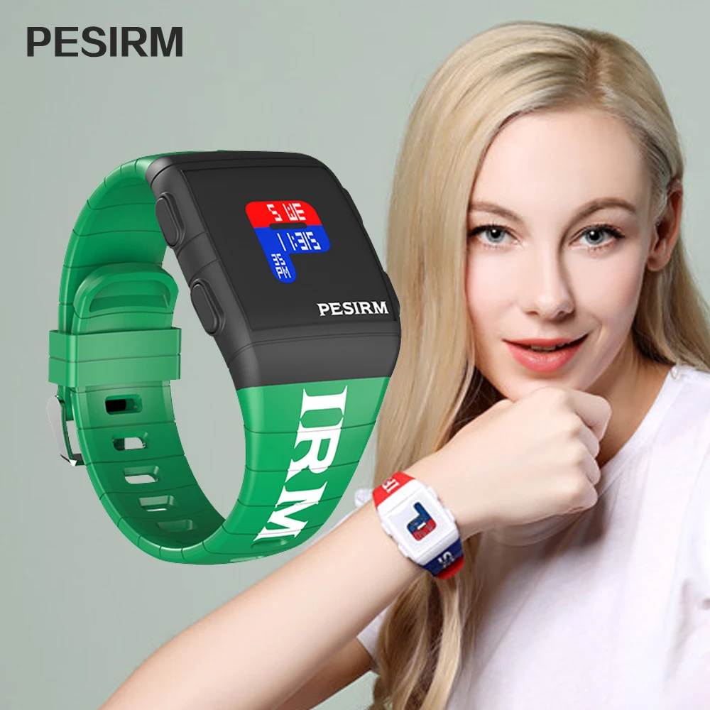 PESIRM повседневная женская обувь спортивные светодиодный цифровые часы Дамы