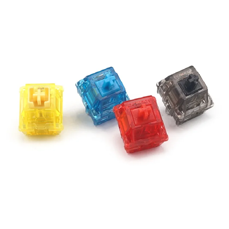 Чернила Gateron индивидуальный переключатель 5-контактный SMD RGB полупропускающий вал