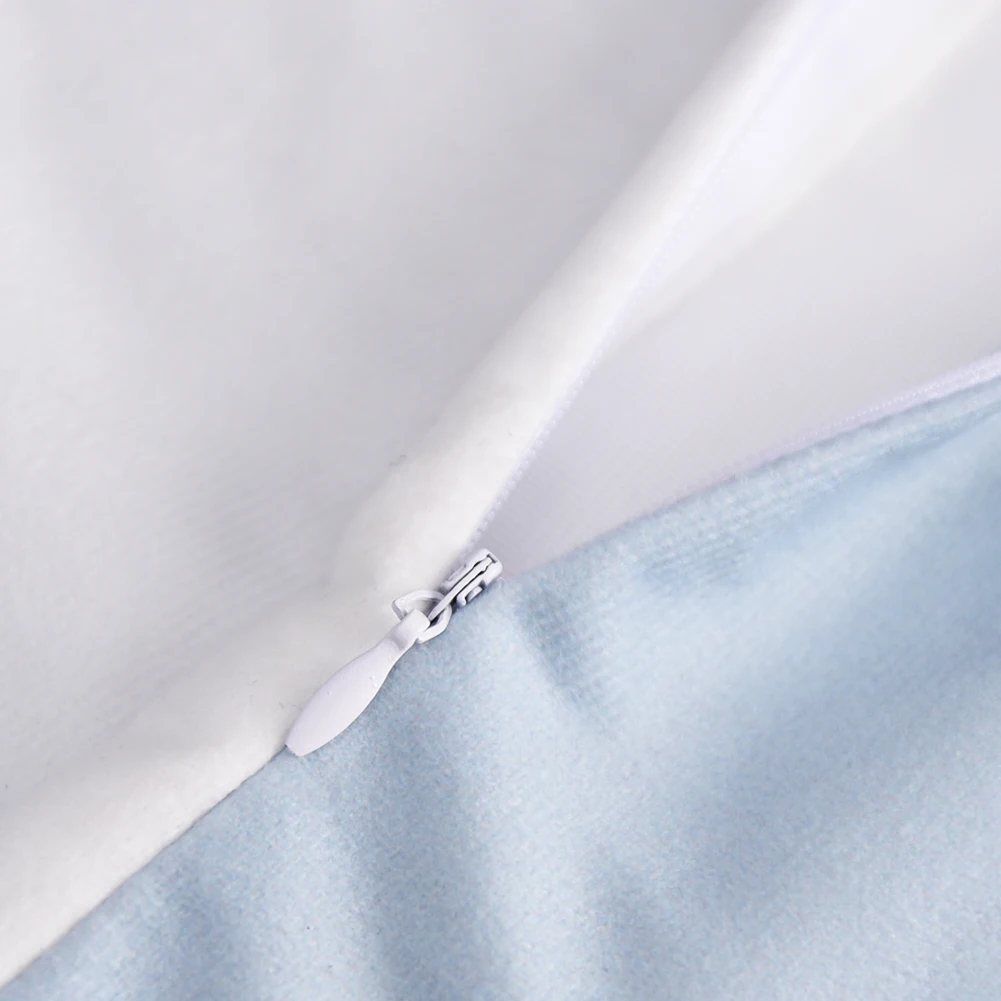 Украшение для дома короткая плюшевая подушка чехол с перьями мандала