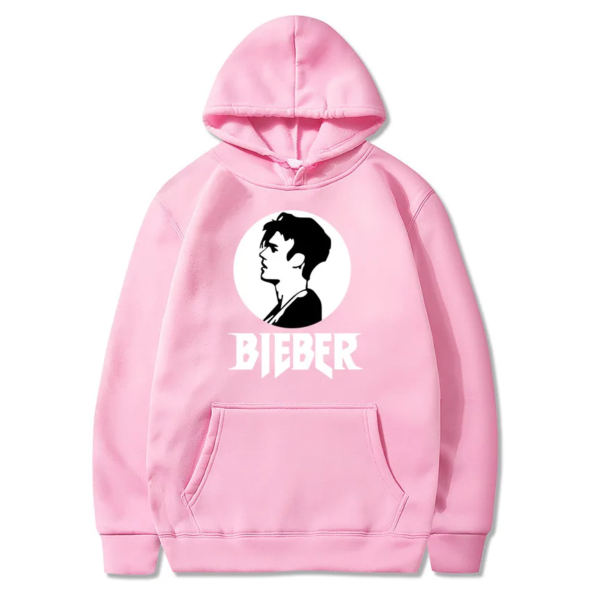Толстовка для женщин и мужчин с изображением Джастина Бибера мужская толстовка