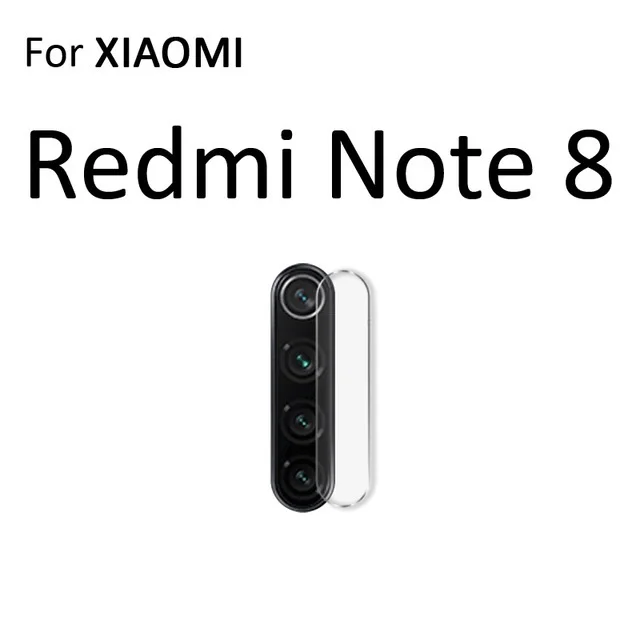 Задняя камера из закаленного стекла для объектива Xiaomi mi 9T Pro A3 Защитная пленка для экрана для Red mi Note 8 7 6 5 Pro на Red mi 7 7A 6 6A 5 Plus - Цвет: For Redmi Note 8
