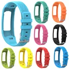 Большой Силиконовый ремешок для смарт-часов Garmin Vivofit 1 Vivofit 2, сменный спортивный ремешок, однотонный ремешок для наручных часов