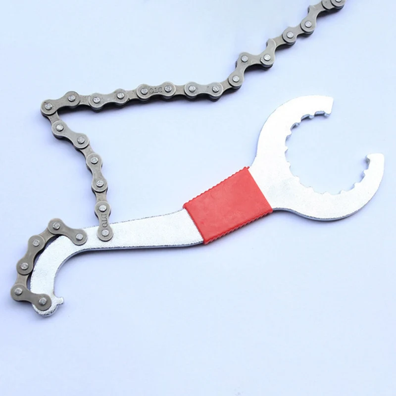 

Multifunctional Bicycle Repair Tool Kits Portable Bottom Bracket Wrench Cassette Freewheel Bottom Bracket Bike Chain Remover