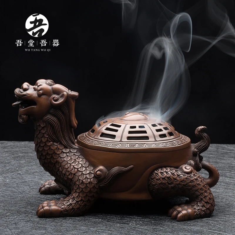 

my unit copper gossip aromatherapy furnace dragon turtle home large ta smoked incense burner home furnishing articles