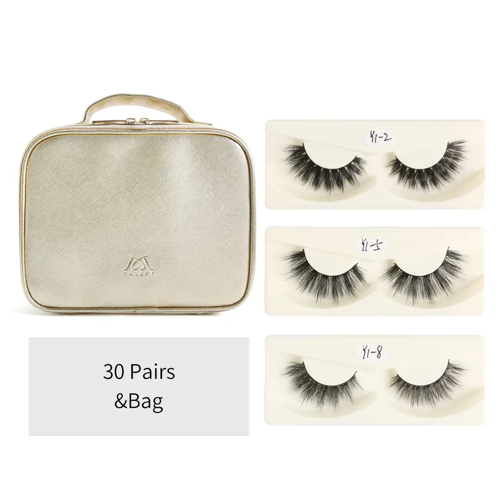 

30 пар норковых ресниц 3D норковые ресницы для наращивания макияж натуральные накладные ресницы пушистые грязные ресницы для наращивания По...