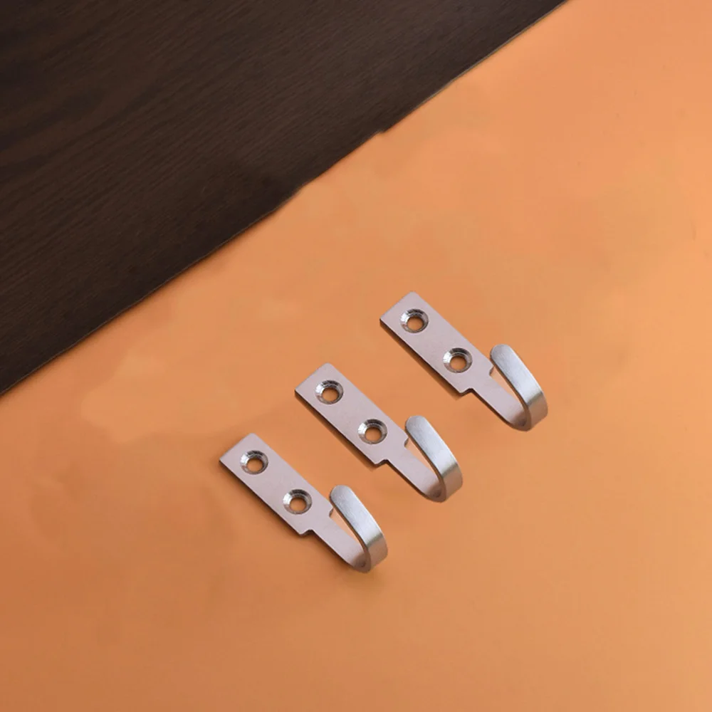 

10pcs Practical Bird Feeder Hooks Wall Hanging Hooks Stainless Steel Hooks