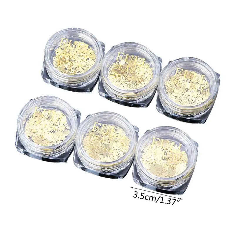 Модный популярный эпоксидный металлический наполнитель для ногтей|Ювелирная