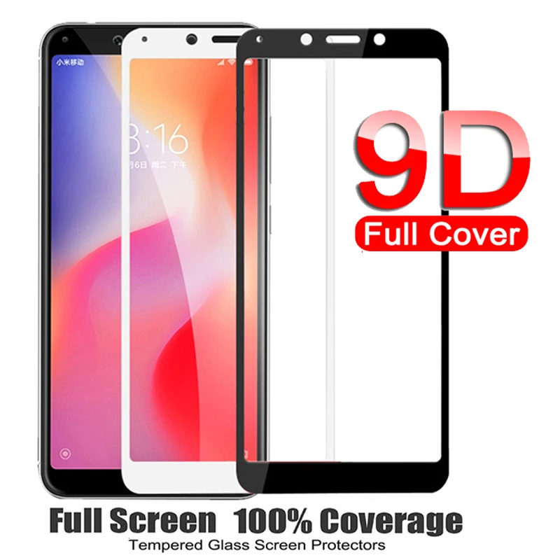 9D для Xiaomi Redmi 6 6A закаленное стекло Note Pro защита экрана защитное на Redmy a Redmi6 |
