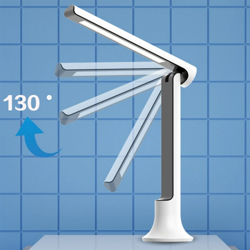 

LED Desk Lamp,Eye-Caring Table Lamps Natural Light Protects Eyes Dimmable Office Lamp USB Charging Desk Lamp