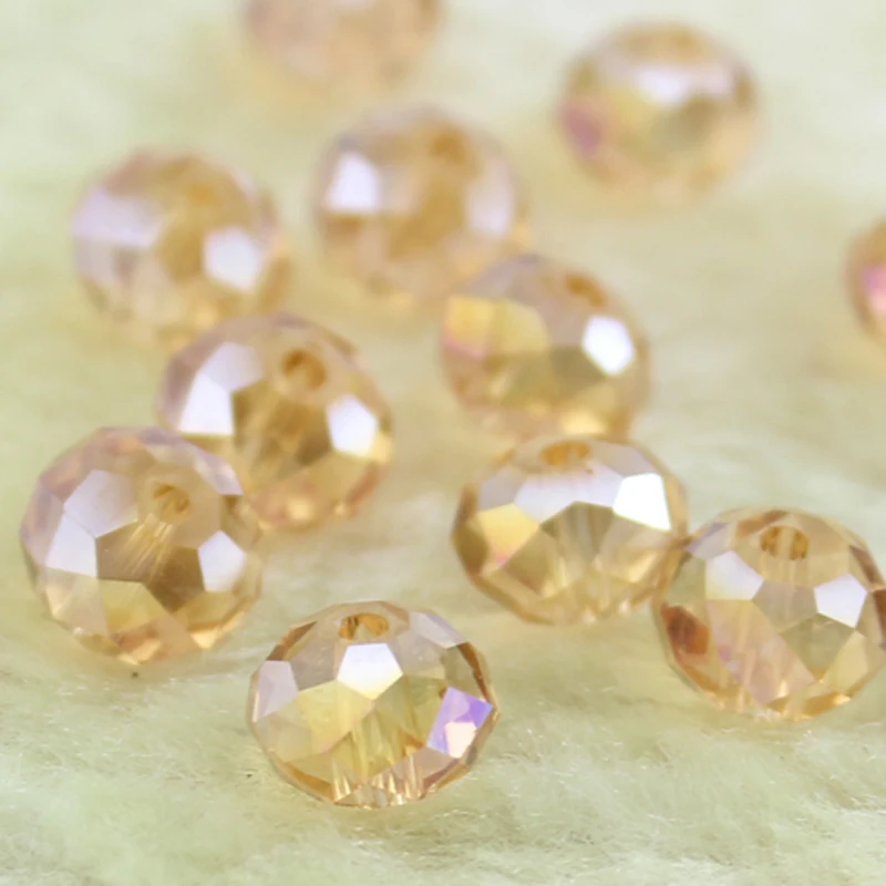 100 шт. бусины из австрийского хрусталя 8 мм